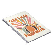 レトロファームフレッシュカボチャ ノートブック (右側)
