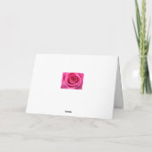 レトロフィアット500の誕生日 カード (裏面)