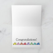 レトロフィアット500の誕生日 カード (内部)