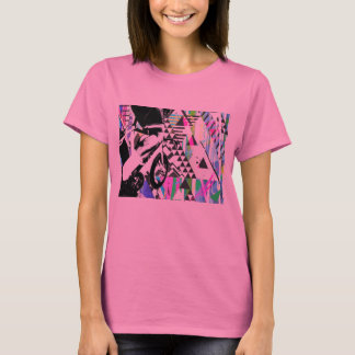 レトロフィックールトの上に火の粉 Tシャツ