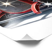 レトロフィフティーズピンアップガール フォトプリント            (角)