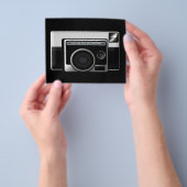 レトロフィルムカメラ チラシ (手)