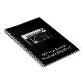 レトロフィルムカメラ ノートブック (右側)