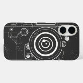 レトロフィルムカメラ Case-Mate iPhoneケース (裏面 (横))