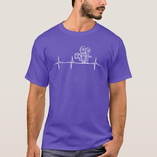 レトロフィルムカメラ Tシャツ (正面)