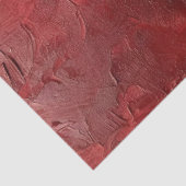 レトロフェイクオーナメントビクトリアンブルゴーニュ赤 薄葉紙 (詳細)