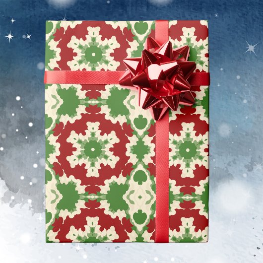 レトロフェスティバル曼荼羅 ラッピングペーパー