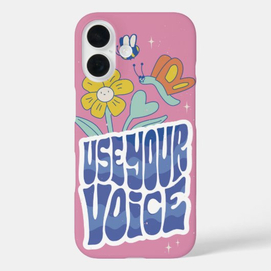 レトロフェミニスト自然 Case-Mate iPhoneケース (裏面)