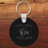 レトロフェラルオウスソーシャルクラブ妊娠リビールファン キーホルダー (正面)
