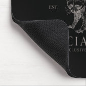 レトロフェラルオウスソーシャルクラブ妊娠リビールファン マウスパッド (コーナー)