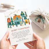 レトロフォトクリスマスホリデーカード シーズンカード