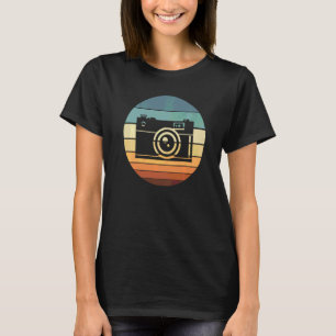 レトロフォトグラフィー ヴィンテージカメラマン 写真家 Tシャツ