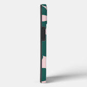 レトロフォレストグリーン赤面デイジー#1 #decor #art Case-Mate iPhoneケース (裏面 / 右)