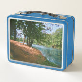 レトロフォレスト風景弁当箱 メタルランチボックス (裏面)