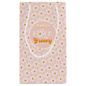 レトロフォーエバーグルービーガールズ4th誕生日 スモールペーパーバッグ (裏面)