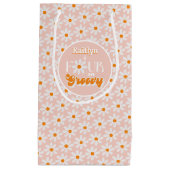 レトロフォーエバーグルービーガールズ4th誕生日 スモールペーパーバッグ (正面)