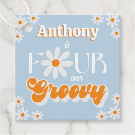 レトロフォーエバーグルービーボーイズ4歳の誕生日 フェイバータグ