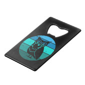 レトロフクロウ クレジットカード栓抜き (裏面アングル)