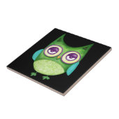 レトロフクロウ タイル (側面)