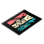 レトロフクロウ ノートブック (左側)