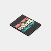 レトロフクロウ ポストイット (アングル)