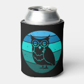 レトロフクロウ 缶クーラー (缶正面)