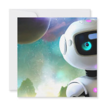 レトロフューチャリスティックで親しみやすいロボットキャラクター