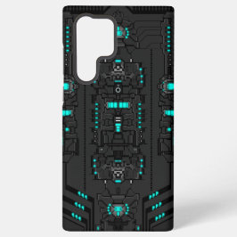 レトロフューチャリスティック ピクセルアート テックギア SAMSUNG GALAXY S22 ULTRAケース