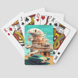 レトロフューチャーカーシネマティック自動車トランプ トランプ