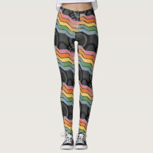 レトロフューチャーディスコストライプレインボー