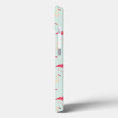 レトロフラミンゴ模様 Case-Mate iPhoneケース (裏面 / 左)