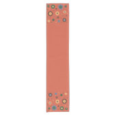 レトロフラワーズテーブルランナー ショートテーブルランナー (正面)