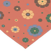 レトロフラワーズテーブルランナー ショートテーブルランナー (コーナー)