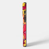 レトロフラワーズフォンケース Case-Mate iPhoneケース (裏面 / 左)