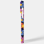 レトロフラワーデザインiPhoneとサムスン Case-Mate iPhoneケース (裏面 / 左)