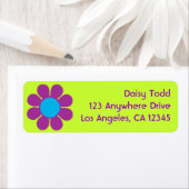 レトロフラワーパワー ラベル (インサイチュ)