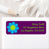 レトロフラワーパワー ラベル (インサイチュ)