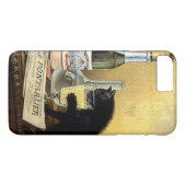 レトロフランスのポスター"absinthe bourgeois" Case-Mate iPhoneケース (裏面(横))