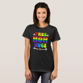 レトロフリーマハグレインボーLGBTレズビアンゲイトランス Tシャツ (正面フル)