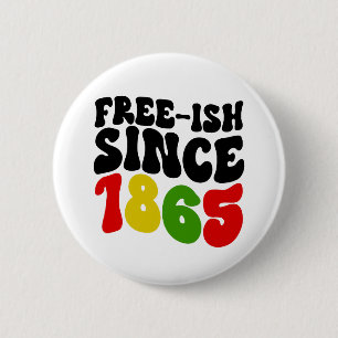 レトロフリーIsh 1865年12月 缶バッジ