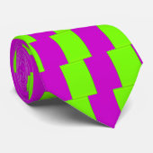 レトロフルオロライム – グリーン&パープルコレクション ネクタイ (ロール)