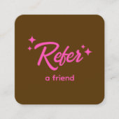 レトロフレンド紹介カードを参照する 紹介カード (正面)