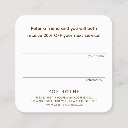 レトロフレンド紹介カードを参照する 紹介カード (裏面)