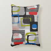 レトロフレームグレー アクセントクッション (正面(垂直))