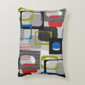 レトロフレームグレー アクセントクッション (裏面(縦))