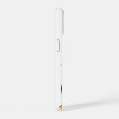 レトロフレームiPhoneケース | 熱い炎のスマホケース iPhone 15ケース (右側面)