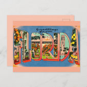 レトロフロリダ ポストカード (正面/裏面)