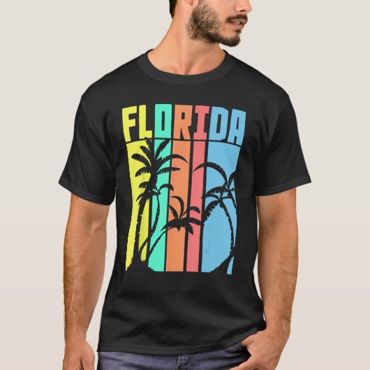 レトロフロリダ Tシャツ (正面)