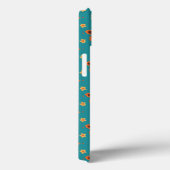 レトロフローラとポルカスオンティール(緑がかった色)iPad Mini ケース Case-Mate iPhoneケース (裏面 / 右)