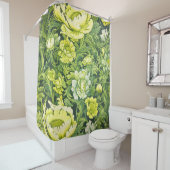 レトロフローラシャワーカーテン シャワーカーテン (インサイチュ)